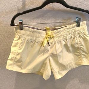 Lululemon athletic shorts. Size 6. Yellow